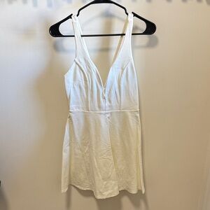 Lulu's Ivory Sleeveless Dress